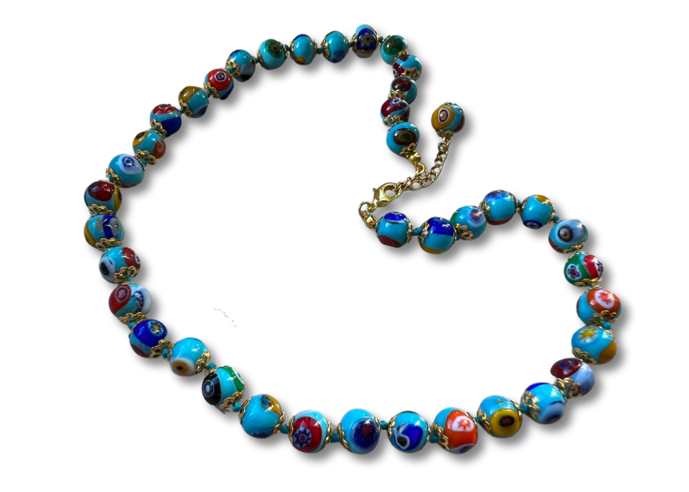Murano necklace 'Verona' piccolo color: multicolor