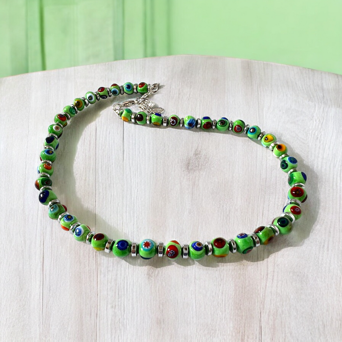 Murano glass necklace 'Novara' Multicolore