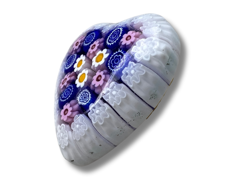 Amalfi pendant white/pink with daisies