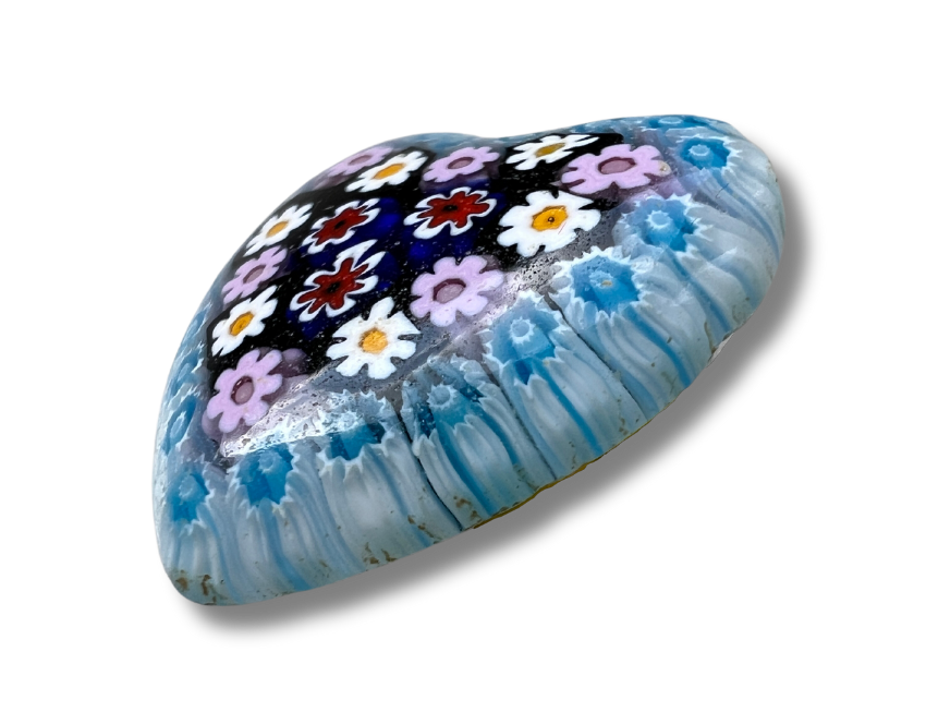 Amalfi pendant aqua/white with daisies