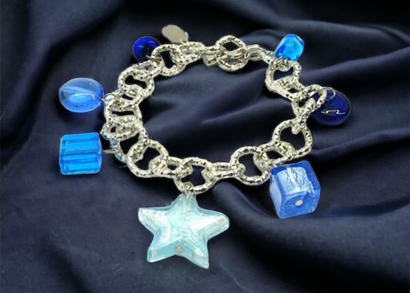 Murano glass bracelet 'Milano'