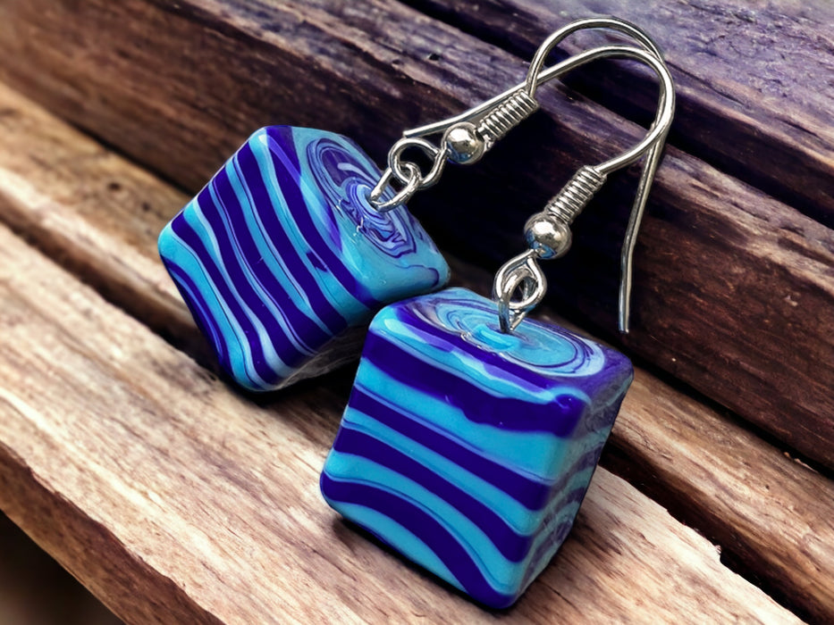 Murano glass earrings 'Latina'