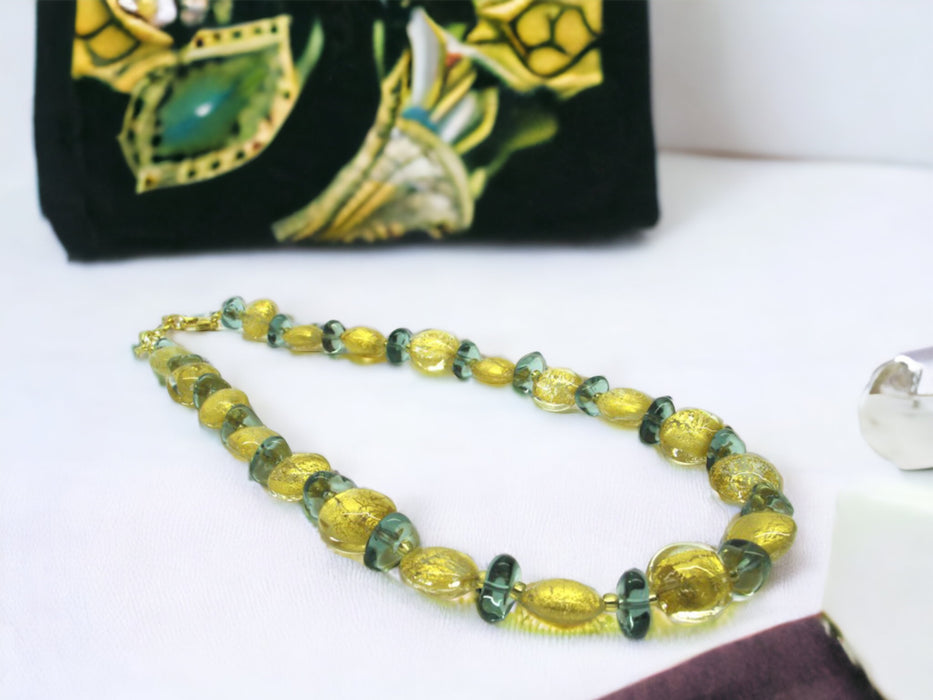 Murano glass necklace 'Bologna'