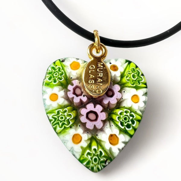 Amalfi pendant lavender/green with daisies