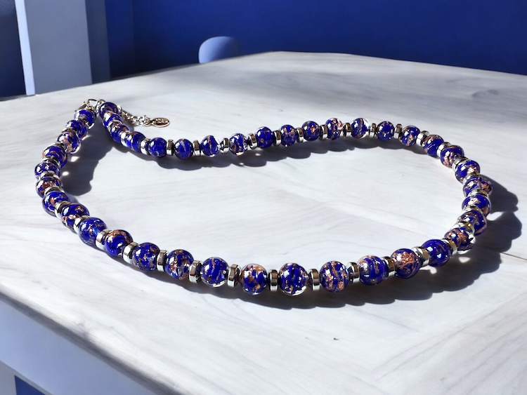 Murano necklace 'Palermo' multicolor